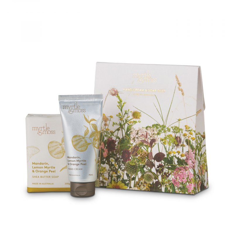 Myrtle & Moss Wildflower Hand Cream & Soap Duet
