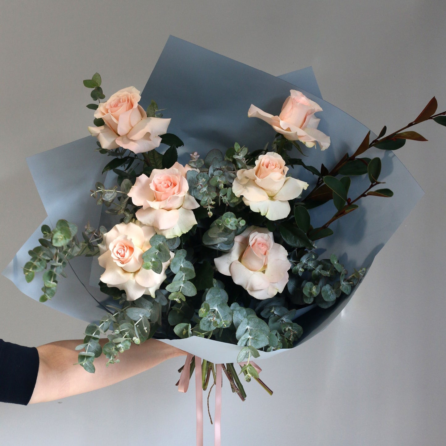 Pale Pink Ecuador Rose Bouquet