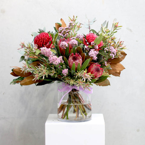 Premium Native Blooms in a Vase