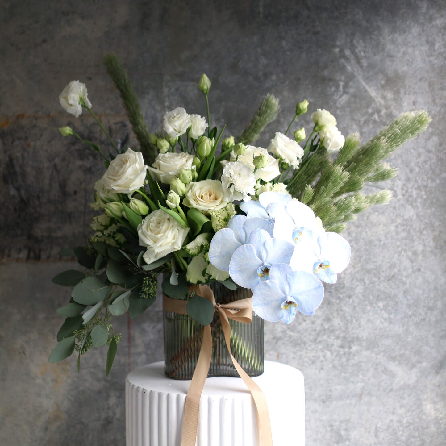 White Elegance Florals in a Vase