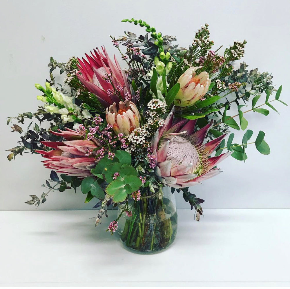 Premium Native Blooms in a Vase